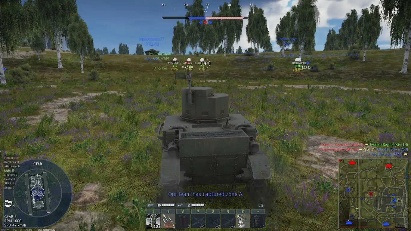 Screenshot 11 do cheat War Thunder Authority para War Thunder